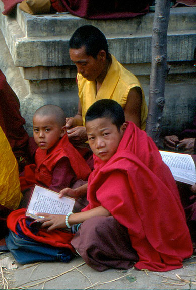 Young Monks Bohdgaya
